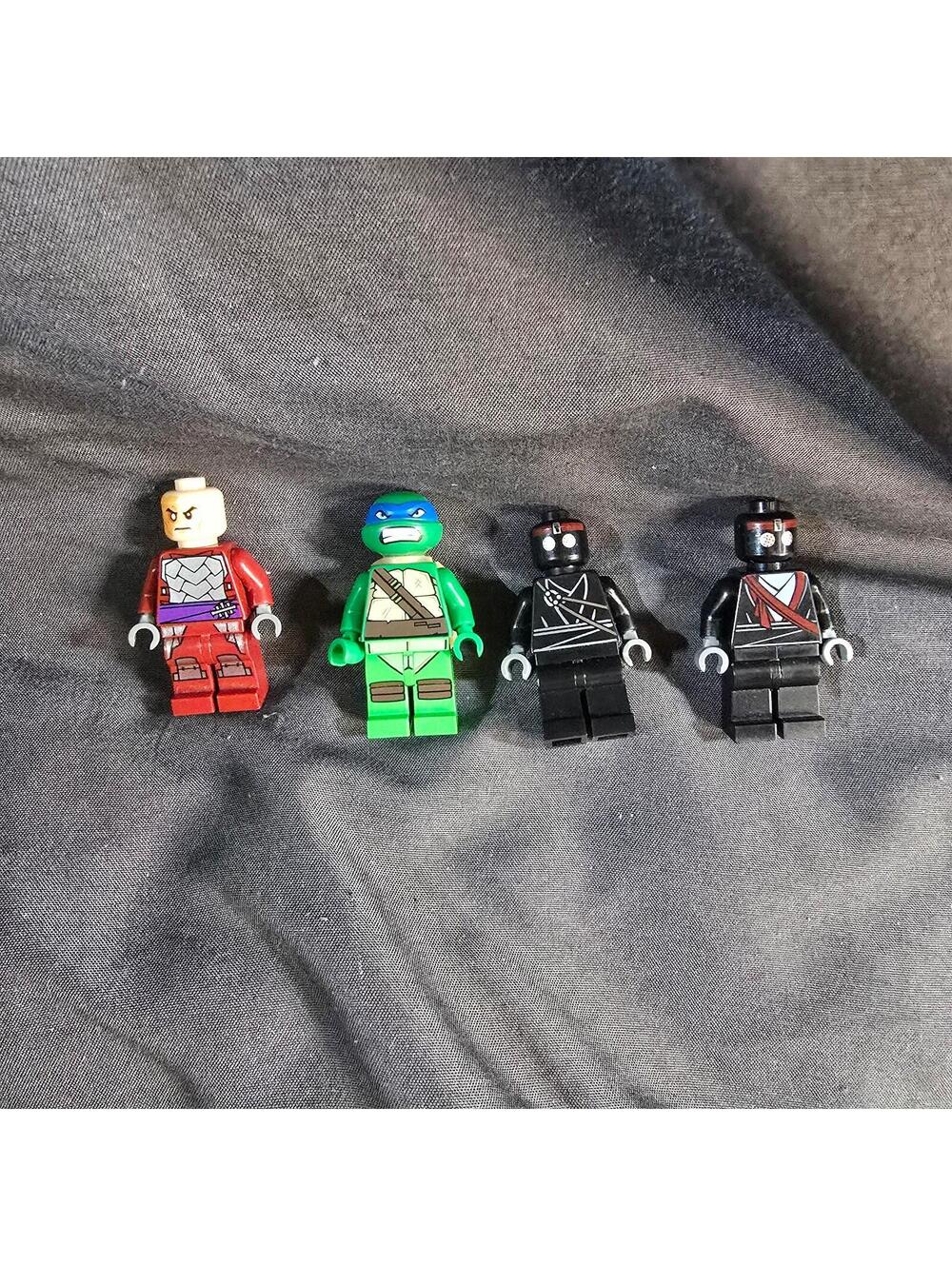 LEGO TMNT Leonardo Minifigure Lot 79104  2014 Shredder Foot Soldiers